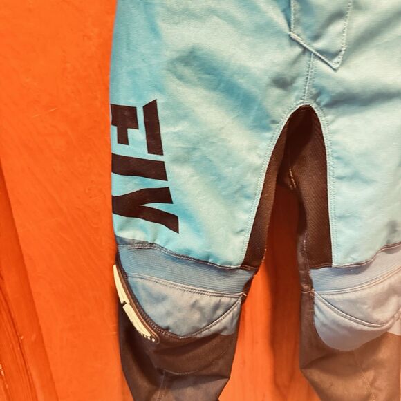Fly Racing F-16 Blue Blk Hi-Vis waistline 26” & 24”MX Motocross Offroad - Picture 3 of 11